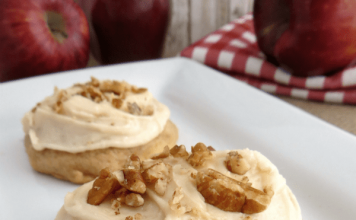 CARAMEL APPLE COOKIES – EASY RECIPE