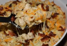 Chicken Bacon Ranch Casserole!