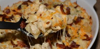 Chicken Bacon Ranch Casserole!