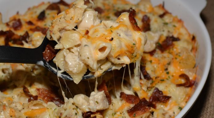 Chicken Bacon Ranch Casserole!