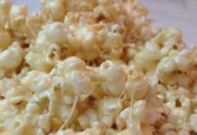 Marshmallow Caramel Popcorn