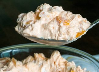 Millionaire Peach Salad