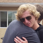 Color blind brothers fall into each other’s arms and cry after seeing color for the first time