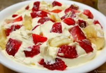 Strawberry Banana Cheesecake Salad!