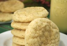 Melt In Your Mouth Eggnog Cookies