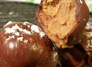 Peanut Butter Cheesecake Truffles!