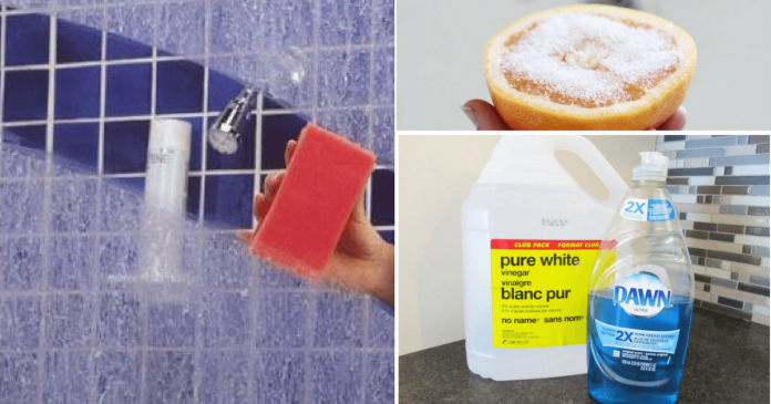 This DIY Solution Will Make Your Shower Cleaning Routine Easier And Faster. - Cleaning & Household 2024 | PopcornTime