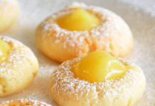 Lemon Curd Cookies
