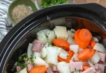 Easy Crock Pot Ham and Potato Soup