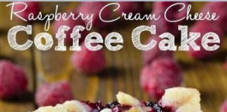 Raspberry Cream Cheese Coffee Cake