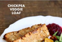 CHICKPEA VEGGIE LOAF