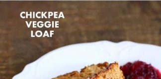 CHICKPEA VEGGIE LOAF