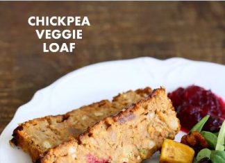 CHICKPEA VEGGIE LOAF