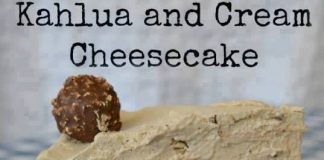 KAHLUA AND CREAM CHEESECAKE