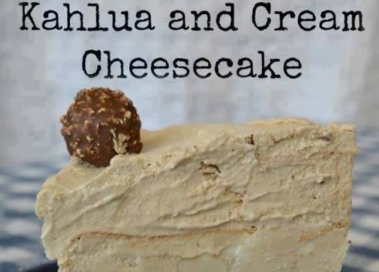 KAHLUA AND CREAM CHEESECAKE