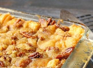 Pecan Pie Bread Pudding