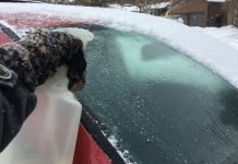 A Simple Hack To Prevent An Icy Windshield.