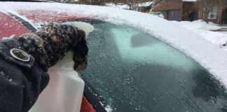 A Simple Hack To Prevent An Icy Windshield.