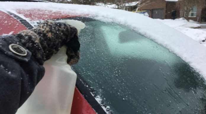 A Simple Hack To Prevent An Icy Windshield.