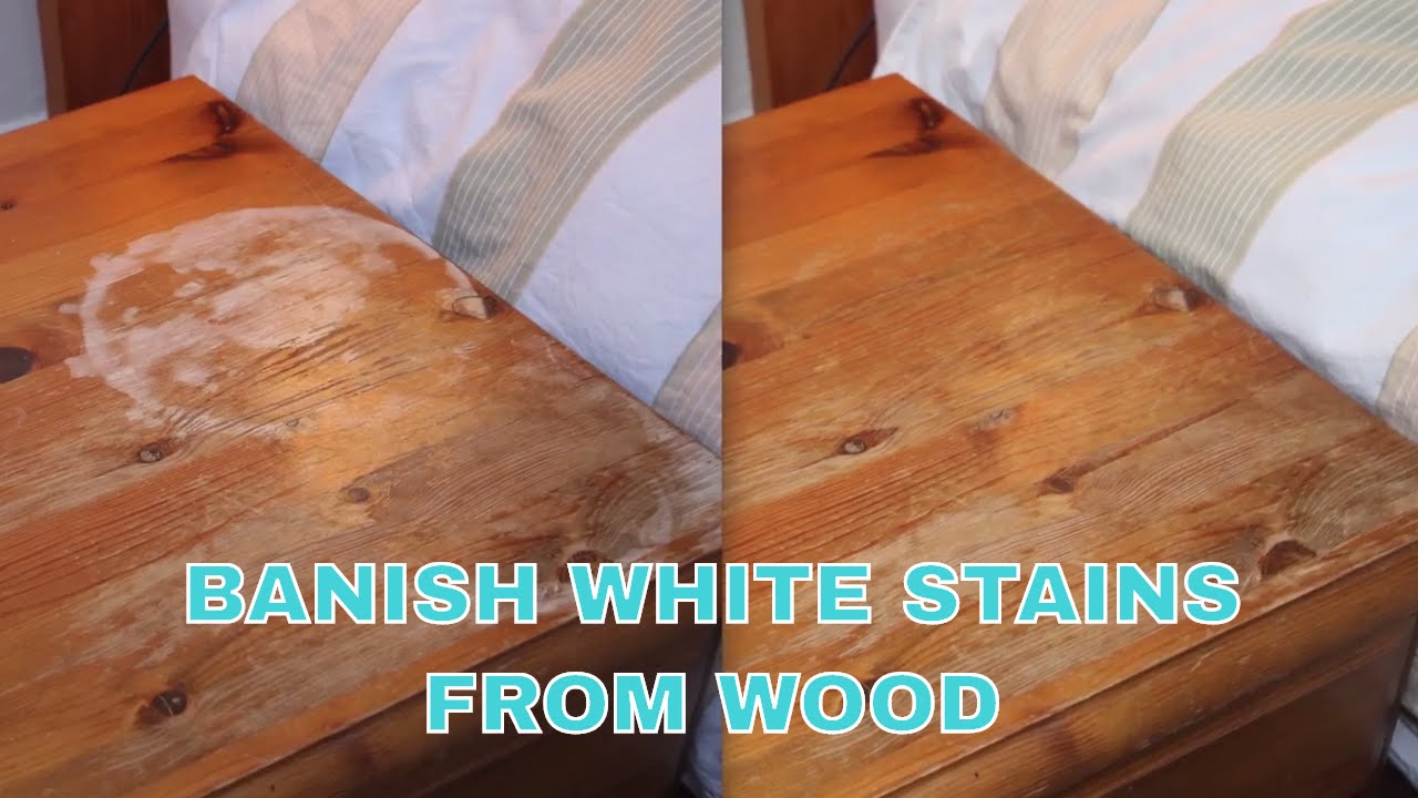 white spots on wood kitchen table