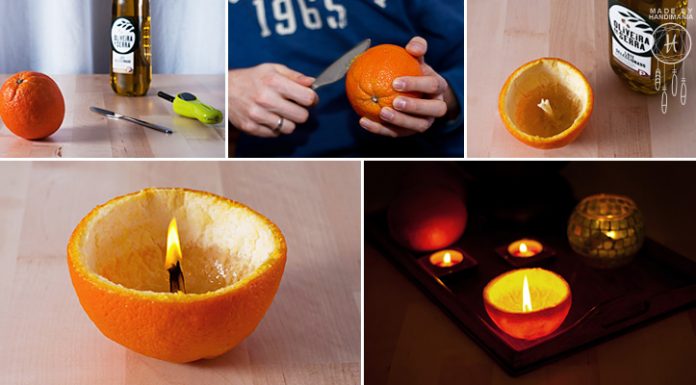 DIY Orange Lamp: How To Make Your Own