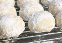 SNOWBALL COOKIES RECIPE