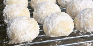 SNOWBALL COOKIES RECIPE