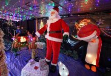 Grandad spends three weeks turning his home into Christmas grotto