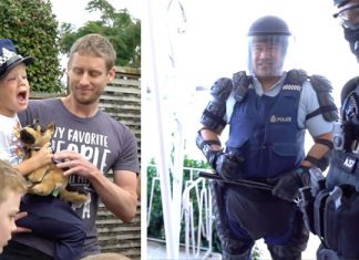 Police Attend a Kid’s Birthday Party After Responding to his Emergency Call!