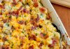 LOADED CAULIFLOWER CASSEROLE