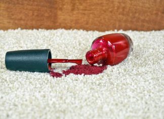 How To Clean Spilled Nail Polish Off The Floor