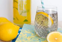 Get Rid Of Every Inch Of Fat In Your Body With Lemon And Chia Water!
