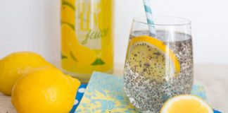 Get Rid Of Every Inch Of Fat In Your Body With Lemon And Chia Water!