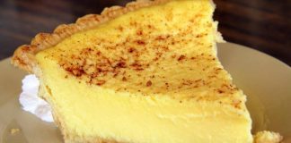 OLD FASHIONED CUSTARD PIE