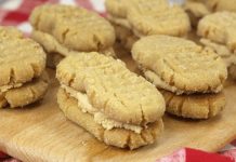 HOMEMADE NUTTER BUTTER COOKIES
