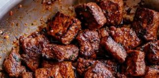 cajun butter steak bites