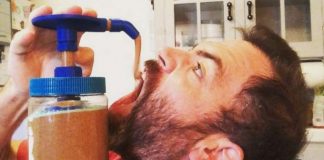 PEOPLE ARE GOING NUTS OVER THIS DAD’S NEW PEANUT BUTTER PUMP
