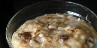OLD FASHIONED RICE PUDDING Recipe