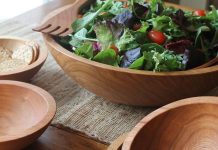 How To Clean A Wood Salad Bowl.