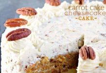 CARROT CAKE CHEESECAKE CAKE
