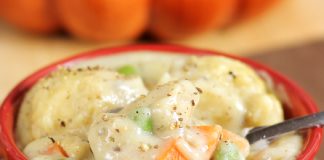 30-MINUTE CHICKEN AND DUMPLINGS