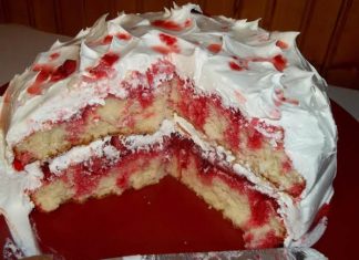 Strawberry Poke Cake