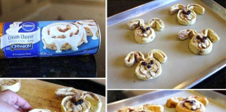 Bunny Shaped Cinnamon Rolls = Cinnabunnies