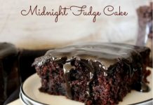 MIDNIGHT FUDGE CAKE