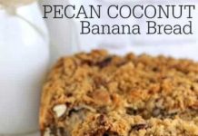 Pecan Coconut Banana Bread Recipe