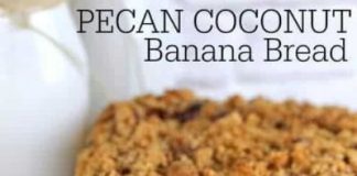 Pecan Coconut Banana Bread Recipe