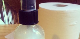 DIY Before You Go Toilet Bowl Spray To Control Bad Odors