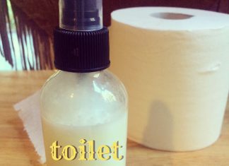 DIY Before You Go Toilet Bowl Spray To Control Bad Odors