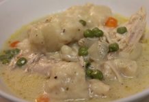 CHICKEN AND DUMPLINGS
