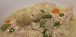 CHICKEN AND DUMPLINGS